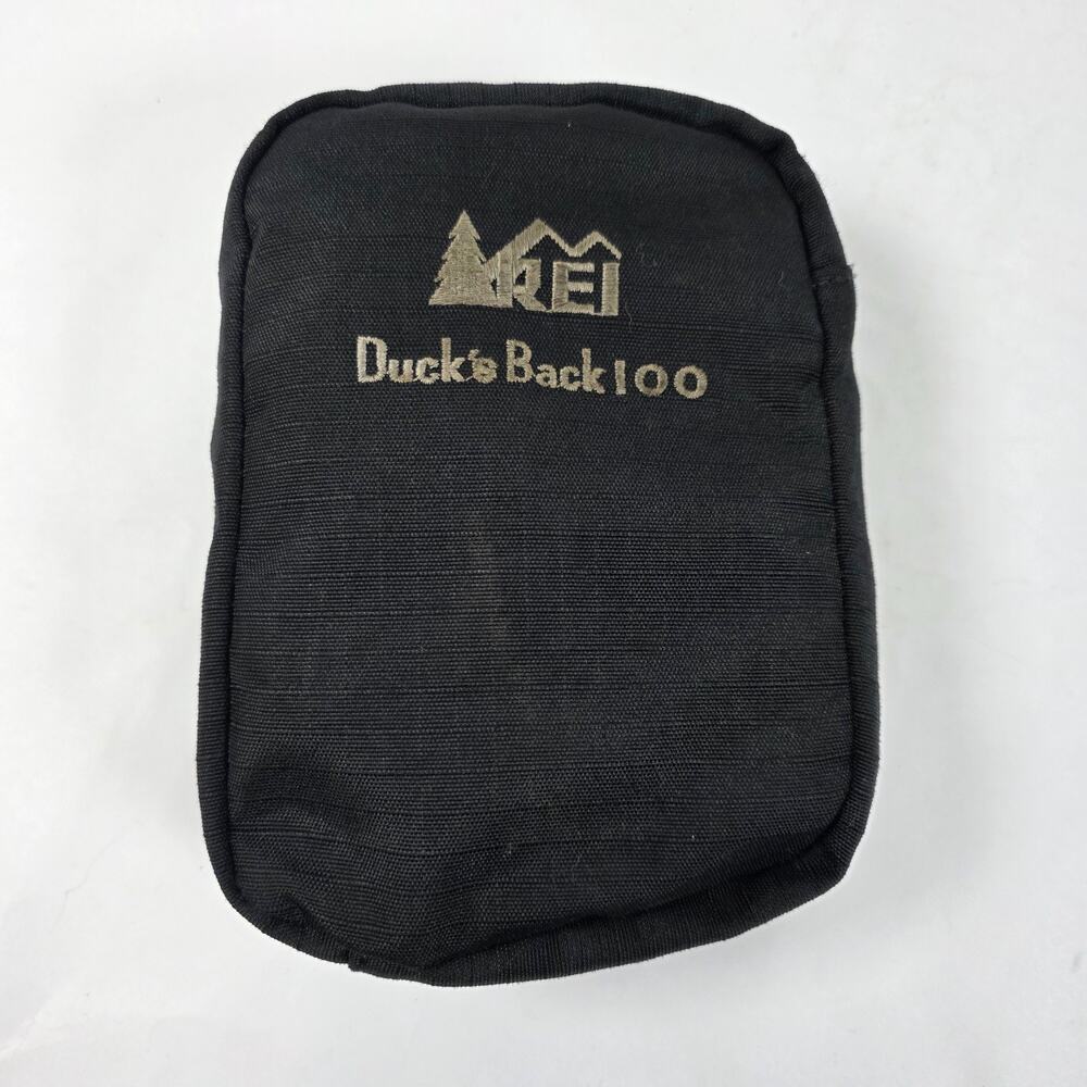REI Duck's Back 100 Black Accessories Pouch Only 7x4.5 Belt bag